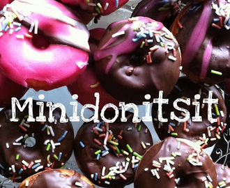 Minidonitsit / Mini donuts