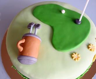 Golfkakku (+ vinkit kakun kuorruttamiseen)