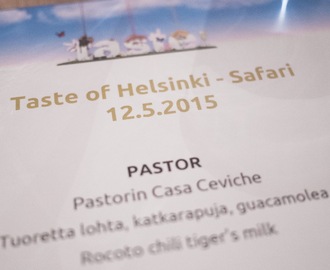 Esimakua Taste of Helsingistä 2015
