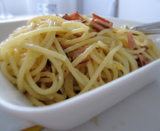 Pasta Carbonara versio 2