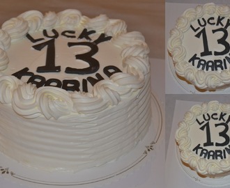 Lucky 13 Cake