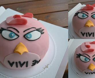 Pink Angry Birds