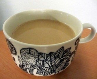 Kookoksinen chai latte