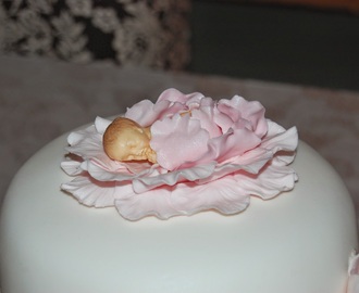 Emilia Roosa Adelen kastejuhlan kakku