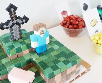Iloiset Minecraft-synttärit