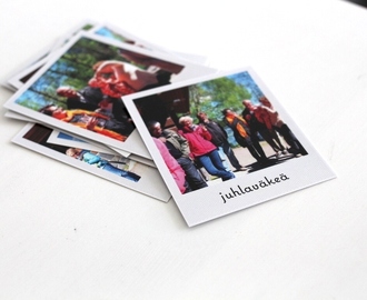 Vaihtoehto lahjaideaksi, Polaroid- kuvat juhlasta muistoksi (Ja ALEKOODI!)