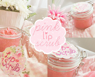 DIY: Pink Lip Scrub
