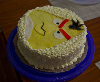 Angry birds kakku
