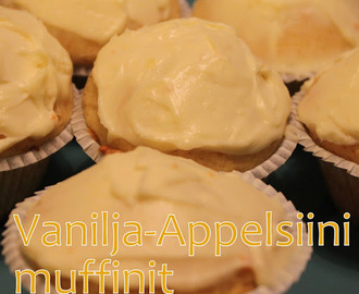 Vanilja-Appelsiini Muffinit