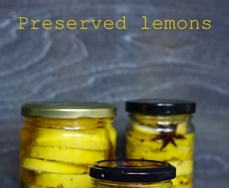 Lahjaidea -säilötyt sitruunat / DIY gift idea -preserved lemons