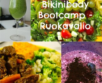 Bikinibody Bootcamp ruokavalio