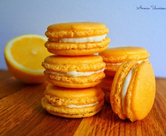 Sitruuna-Tuorejuusto Macaronit