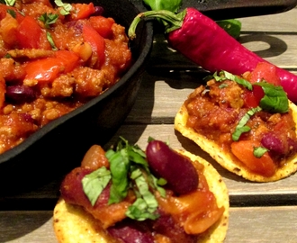 Chili con carne with Asian style