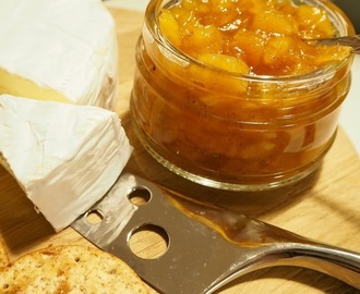 Amazing Apricot jam for the cheese plate