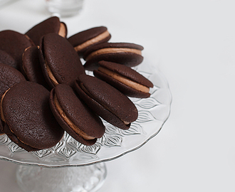 Whoopie Pies med sjokolade