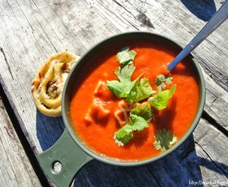 Turmat - Oppskrift hjemmelaget tomatsuppe