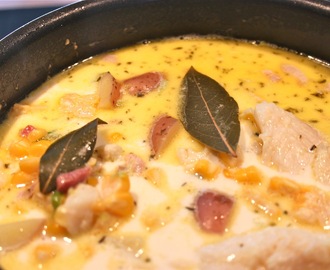 Jamie Oliver`s maissuppe