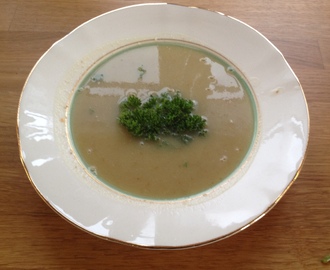 Potet -og linsesuppe