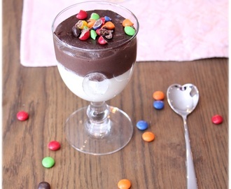 Sjokolade- og vaniljepudding