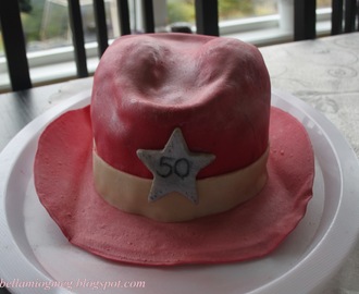Cowboyhatt kake
