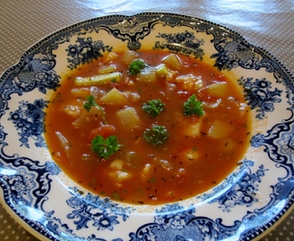 Fiskesuppe med appelsin fra Menton
