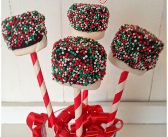 Marshmallow pops!