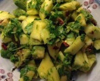 Mangosalat med avocado og koriander