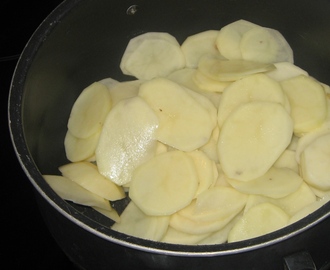 Fløtegratinerte poteter
