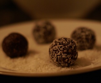 18. desember: Sjokoladetrøfler med kokos