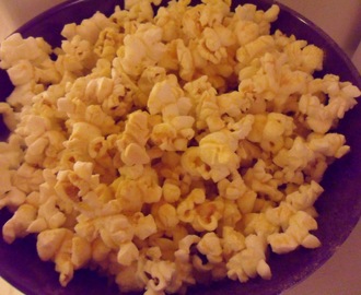 Popcorn med ostesmak