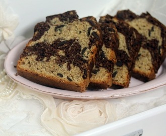 Chocolate-Swirled Peanut Butter Banana Bread