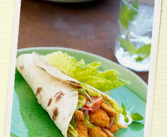 Crispy Chicken Soft Tortillas