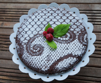 Fransk rustikk sjokoladekake (lavkarbo)