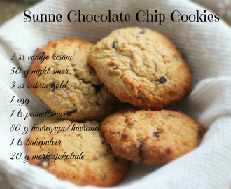 Sunne chocolate chip cookies