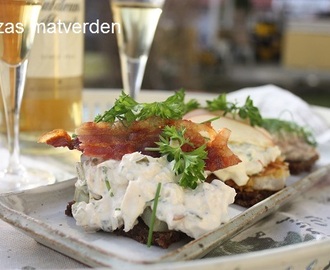 Danske smørbrød og akevitt