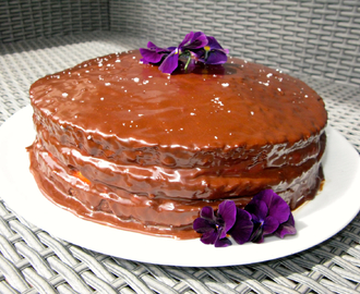 Chocolate peanut cake
