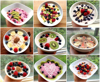 Rasberry overnight oats - og tips til mange ulike variasjoner av havregrøten