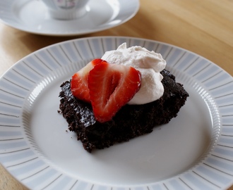 Lavkarbo brownies uten melk og gluten