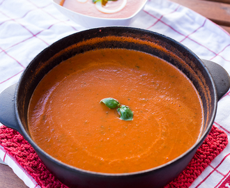 Lav-fodmap tomatsuppe med masse smak!