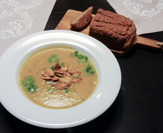 Gresskarsuppe med nybakt brød