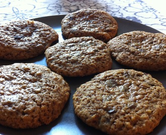 Chocolate chip cookies - glutenfri, sukkerfri og melkefri