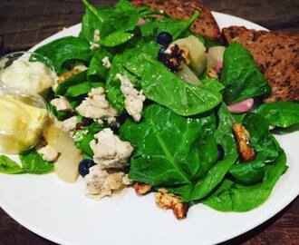 Fønix & pære salat – LCHF diett dag LXXVII