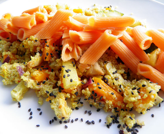 Lunsj - og middagstips : Quinoa & Linsepasta