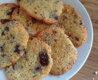 Chocolate chip cookies glutenfri og melkefri