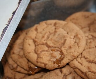 Daim og mocca cookies