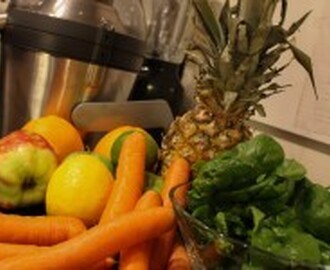 Gjør deg selv godt rustet for vintermørket, hell på med ferske frukt og grønnsaker!