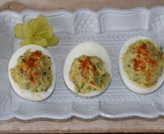 Tapas:Avokadofylte egg