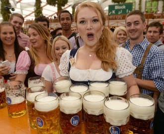 I Bayern drikker man øl.