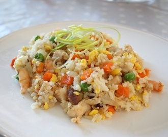 Stekt ris/fried rice