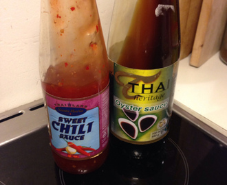 Middagstips: Karamellisert chililaks med asiatisk salsa og ris!